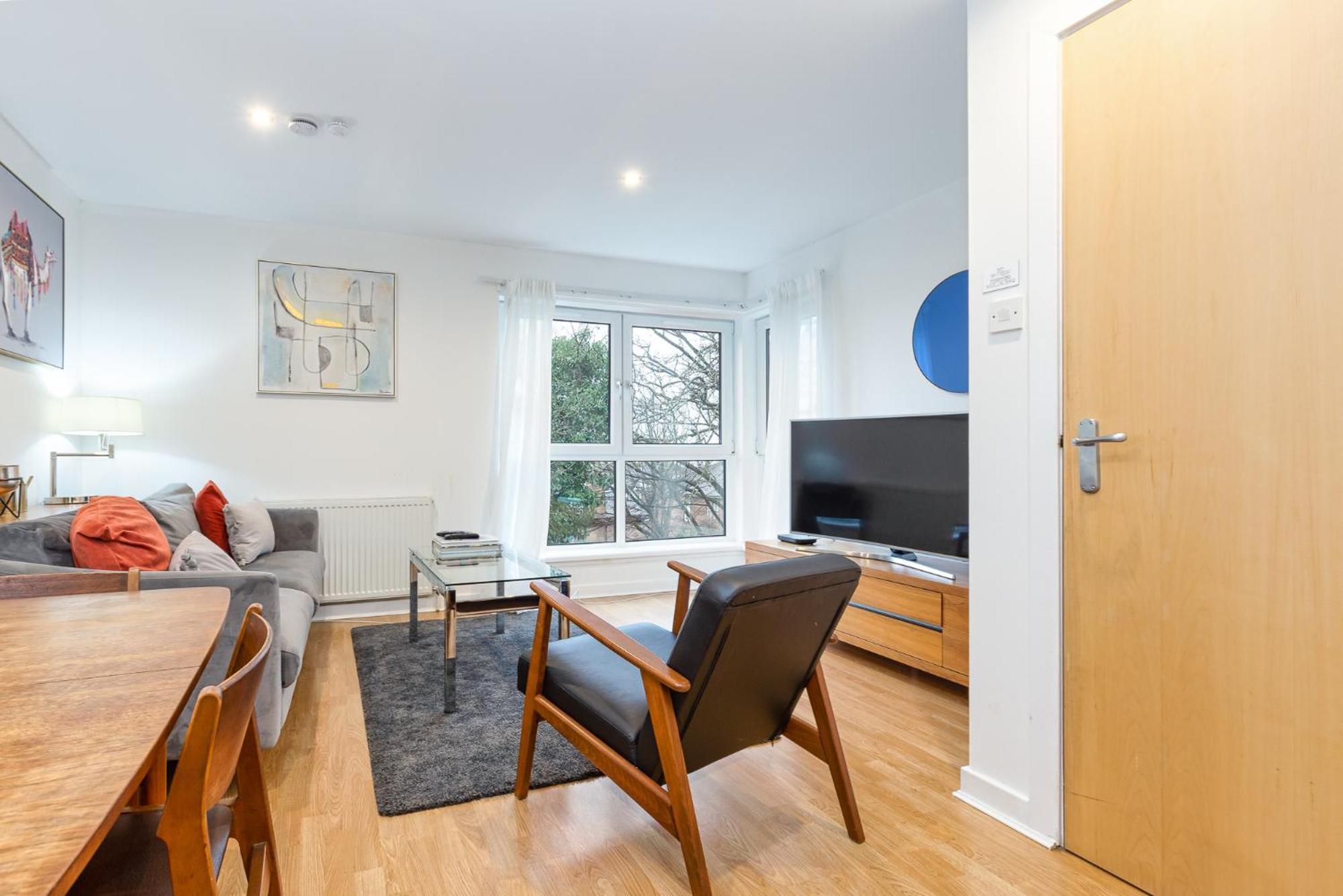 Modern 2 Bed Broompark/Central Apt. With Parking غلاسغو المظهر الخارجي الصورة